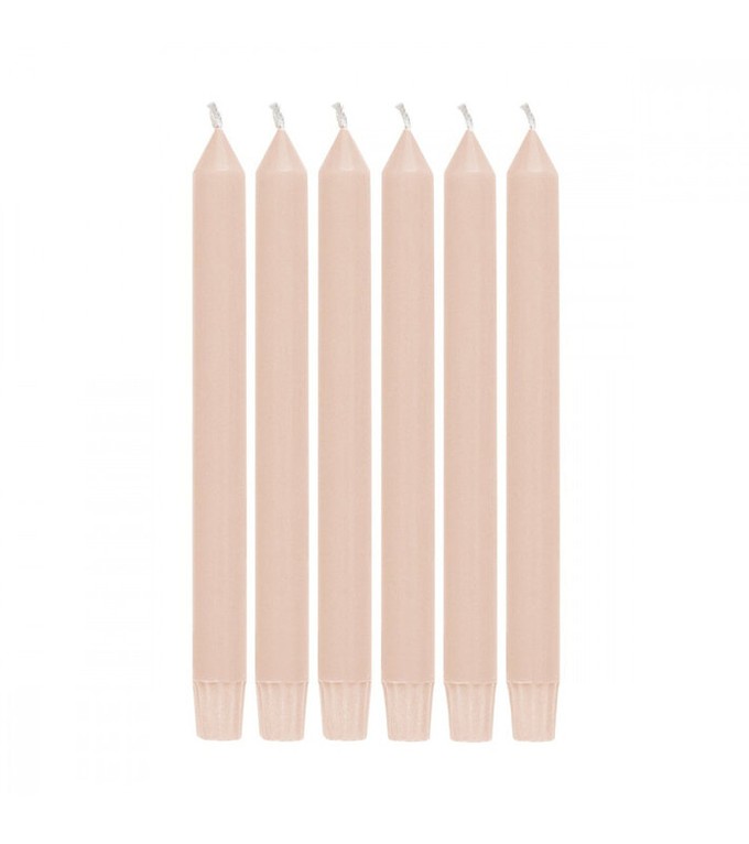 Return to Sender Dinerkaarsen Lang Poederroze from UP TO DO GOOD