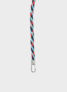 Susan Bijl The New Kumihimo Strap Blue & Red Alert Short via UP TO DO GOOD
