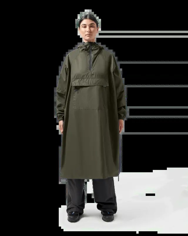Maium Poncho Army Green from UP TO DO GOOD