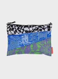 Susan Bijl The New Pouch Taselaar Blue L via UP TO DO GOOD