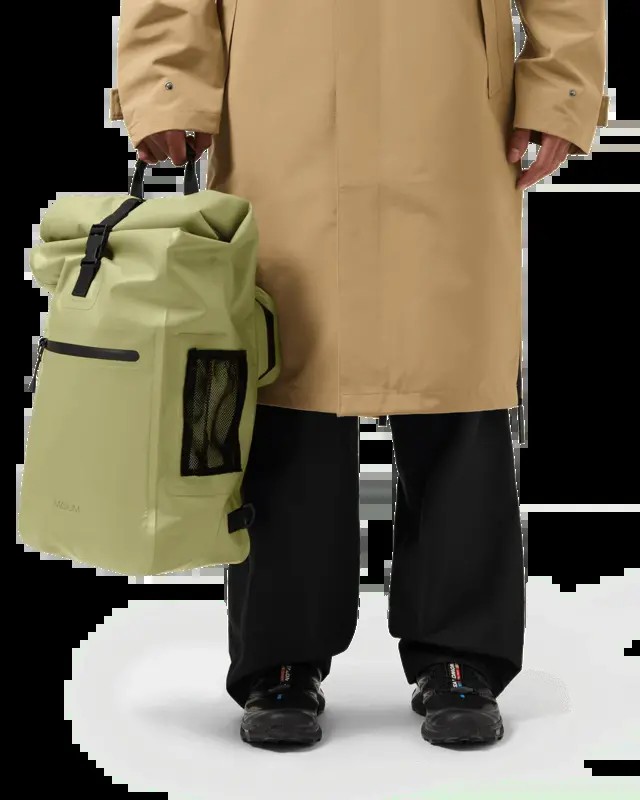 Maium XL Rolltop Backpack Army Green from UP TO DO GOOD