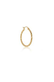 TITS Twist Oorbel Goud Medium via UP TO DO GOOD
