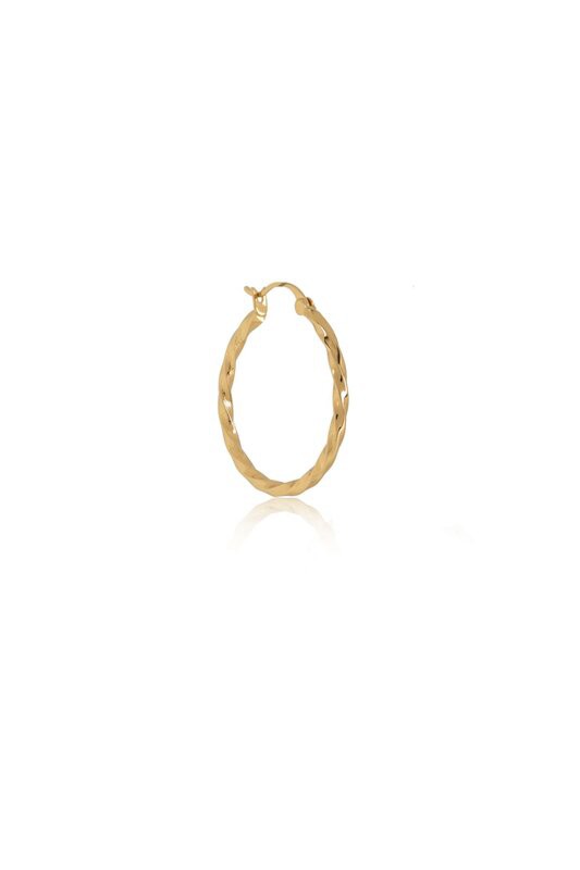 TITS Twist Oorbel Goud Medium from UP TO DO GOOD