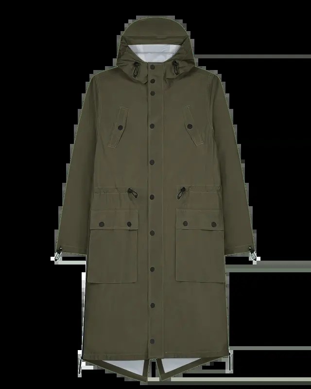 Maium Lightweight Parka Army Green from UP TO DO GOOD