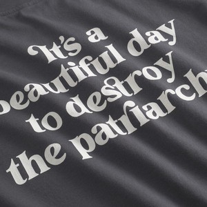 Dedicated T-Shirt Vadstena Beautiful Day Charcoal from UP TO DO GOOD