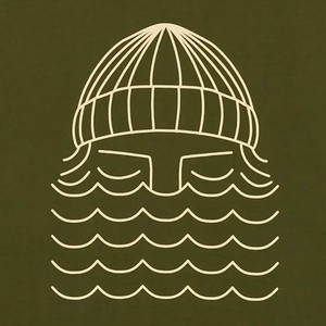 Bask in the Sun Olive To The Sea T-shirt from UP TO DO GOOD