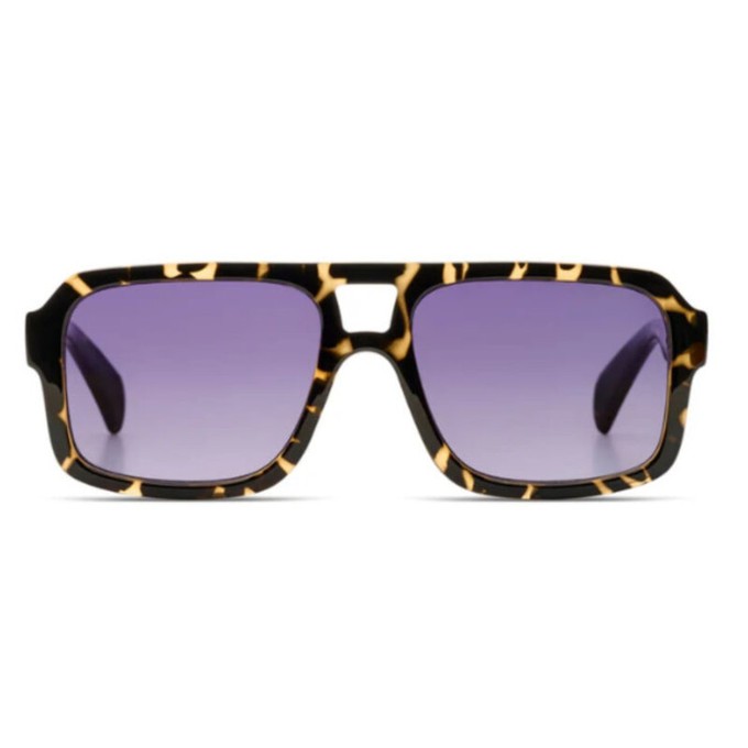 Komono Zonnebril Falcon Dark Tortoise from UP TO DO GOOD