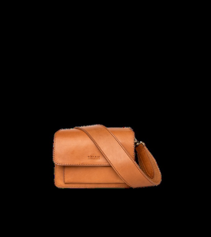 O My Bag Harper Mini Cognac Classic Leather from UP TO DO GOOD