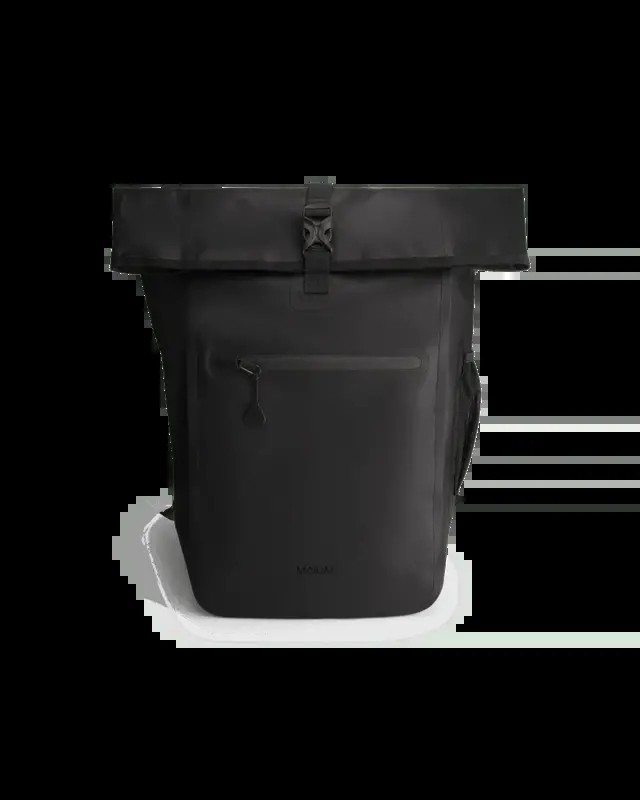 Maium XL Rolltop Backpack Black from UP TO DO GOOD