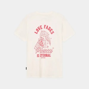 Dedicated T-Shirt Stockholm Eternal Pizza Off-White from UP TO DO GOOD