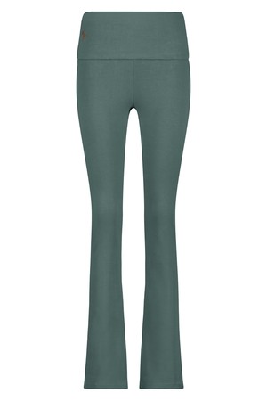 Pranafied Flared Yoga-Hose- Forest from Urban Goddess