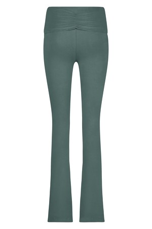 Pranafied Flared Yoga-Hose- Forest from Urban Goddess