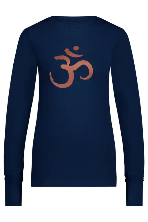Karuna OM Yoga Langarmshirt – Midnight from Urban Goddess