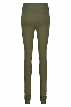 Gaia High Waist Yoga Leggings – Olive from Urban Goddess
