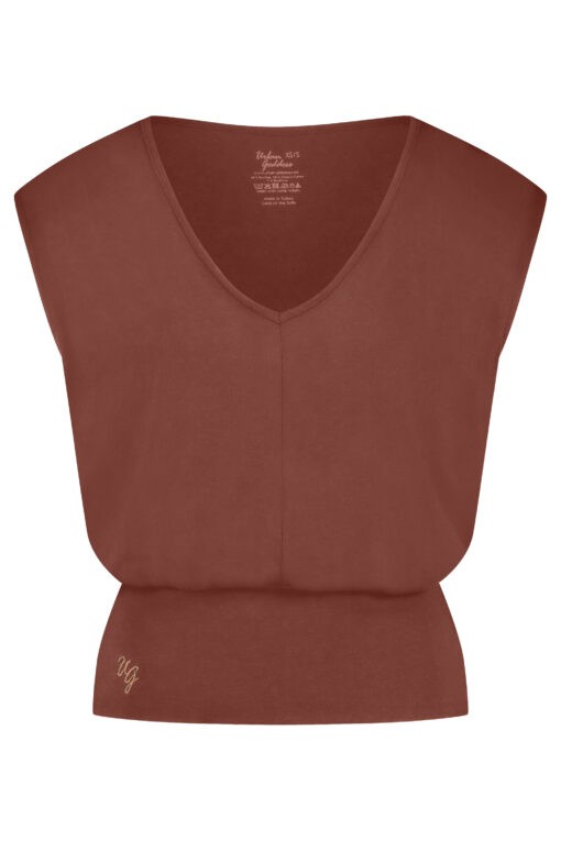 Mula Yoga Top – Mocca from Urban Goddess Mula Yoga Top – Mocca from Urban Goddess