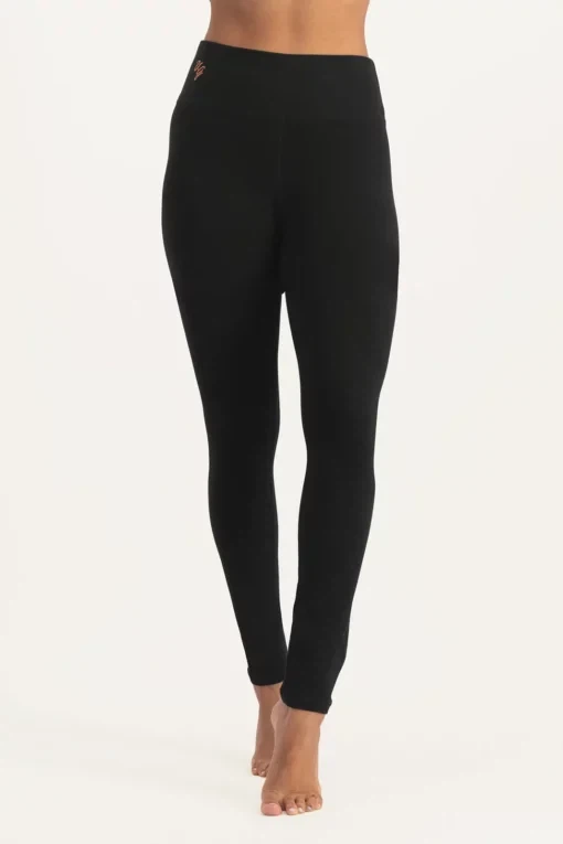 Bhaktified Yoga Legging – Onyx Black from Urban Goddess