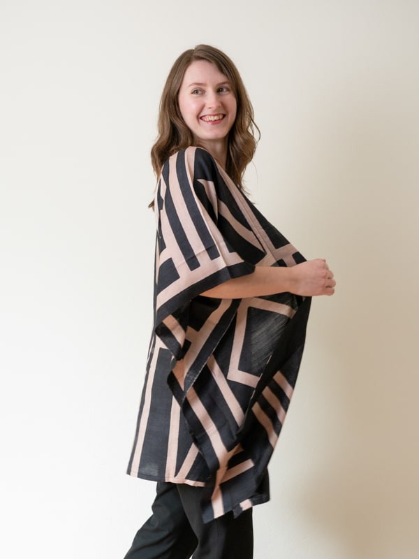 Organic Silk Kimono- Quad from Urban Medley