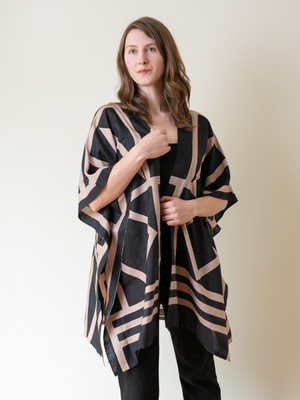 Organic Silk Kimono- Quad from Urban Medley