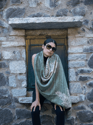 Tussar Silk Scarf Kira from Urban Medley