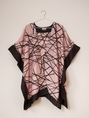 Organic Silk Kimono- Lattice from Urban Medley