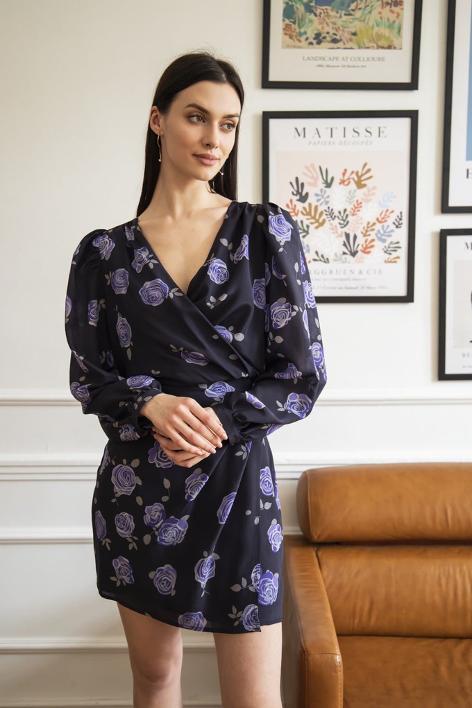 Silk Rose Dress from Urbankissed