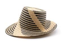 Breeze Black Short Brim Straw Hat van Urbankissed