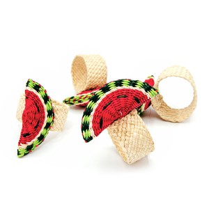 Napkin Rings - Watermelon (Set x 4) from Urbankissed