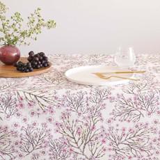 Floral Tablecloth Cotton - Lilac Fynbos van Urbankissed