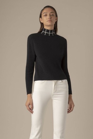Classic Plaid Turtleneck Sweater from Urbankissed