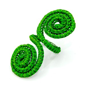 Napkin Rings Green - Spiral (Set x 4) from Urbankissed