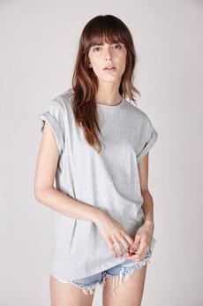 The Alisha - Boyfriend T-Shirt Grey via Urbankissed