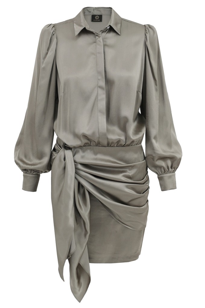 Cocktail Skirt-Like Dress - Olive from Urbankissed