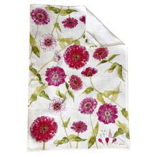 Floral Tea Towel Cotton - Zinnea van Urbankissed