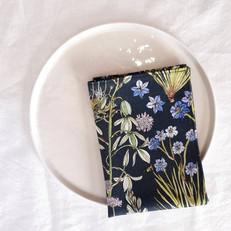 Floral Cloth Napkins (Set of 2) - Blue Fynbos van Urbankissed