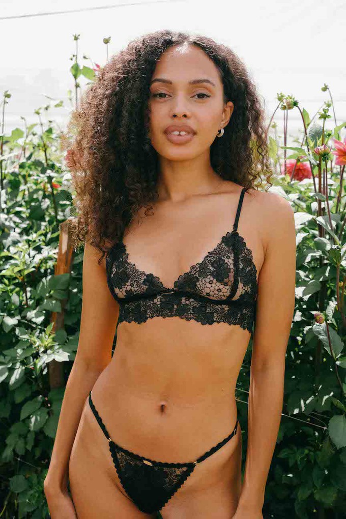 Tokyo - Lace Longline Bralette from Urbankissed