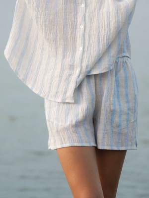 Linen Crinkle Shorts from Urbankissed
