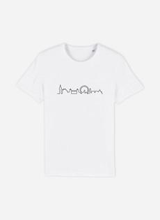 Embroidered Skyline - London | Organic Cotton T-shirts van Urbankissed