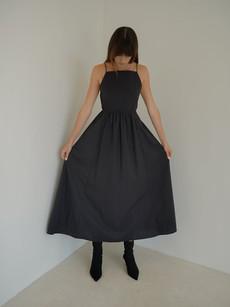Calliope Backless Dress in Black via Urbankissed