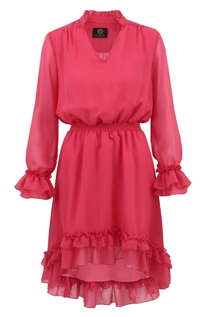 Ines Raspberry Dress from Urbankissed