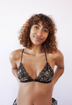 Malika - Lace Back Bralette from Urbankissed