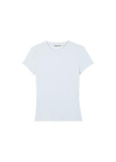 T-shirt Rib basic t-shirt via Vanilia