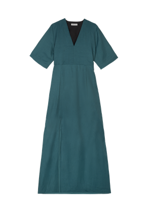 Open back linen dress from Vanilia