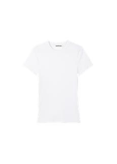 T-shirt Rib basic t-shirt via Vanilia