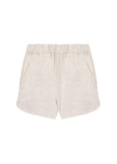 Loose linen shorts via Vanilia