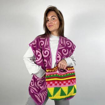 Yuma Cotton Crochet Bag from Veganbags
