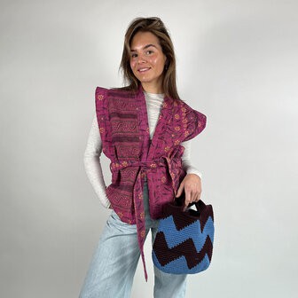 Lennon Cotton Crochet Bag from Veganbags