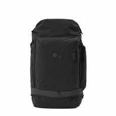 Pinqponq Komut Medium Backpack Solid Black via Veganbags