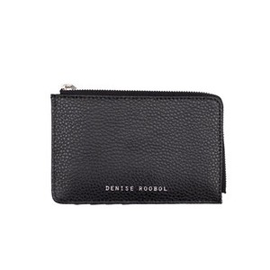 Denise Roobol Mini Zipper Wallet Black from Veganbags