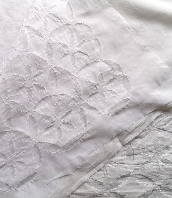 2,55m Applique katoen from Via India