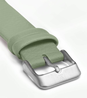 SAGE WITH BRUSHED SILVER BUCKLE | 20MM from Votch